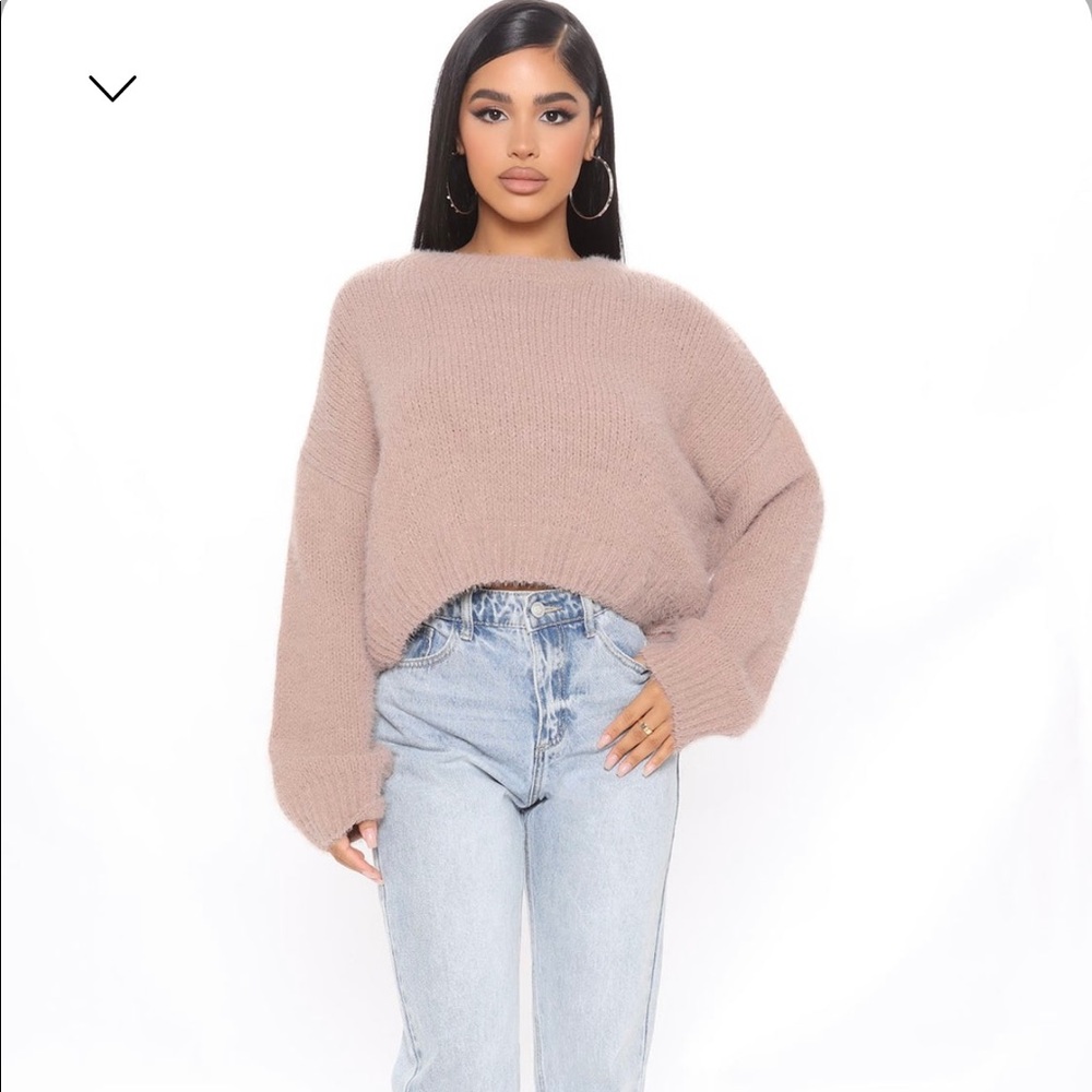 NWT Cropped Sweater